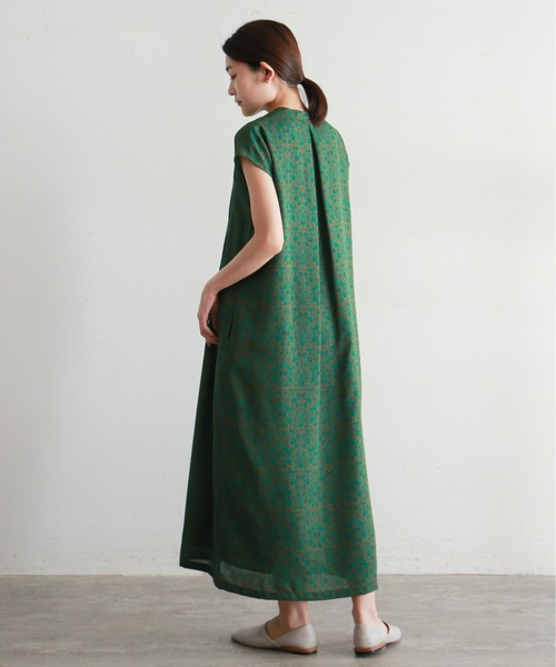 【激安アウトレット!】 NOMBRE IMPAIR（ノンブルアンペール）の「two-tone flower ワンピース