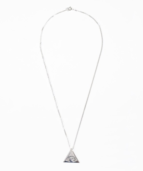 FACETASM（ファセッタズム）の「SILVER TRIANGLE NECKLESS（ネックレス・メンズ・シルバー・00）」の4枚目の写真