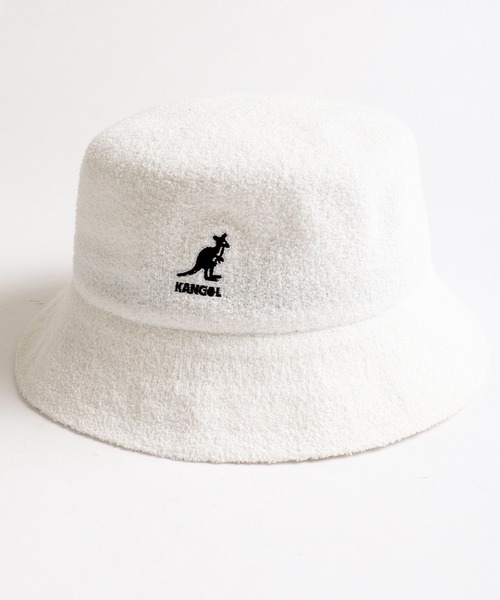 KANGOL（カンゴール）の「Bermuda Bucket バミューダ バケットハット（ハット・メンズ・レッド/ネイビー/ブラック/ホワイト・L/M/XL）」の2枚目の写真