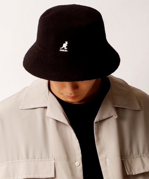 KANGOL（カンゴール）の「Bermuda Bucket バミューダ バケットハット（ハット・メンズ・レッド/ネイビー/ブラック/ホワイト・L/M/XL）」の7枚目の写真