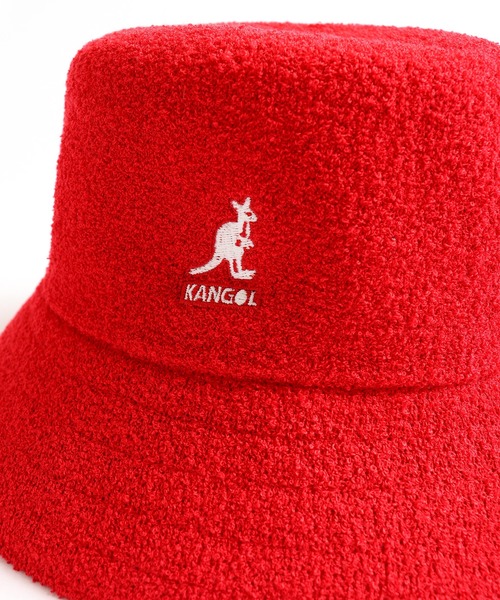KANGOL（カンゴール）の「Bermuda Bucket バミューダ バケットハット（ハット・メンズ・レッド/ネイビー/ブラック/ホワイト・L/M/XL）」の16枚目の写真
