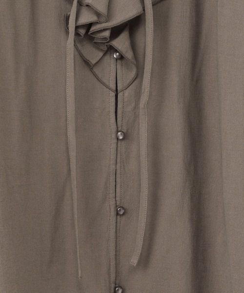 Heather(ヘザー)の「ハシゴレースブラウス 958011(シャツ/ブラウス・レディース・ホワイト/ブラック/カーキ・FREE)」の20枚目の写真