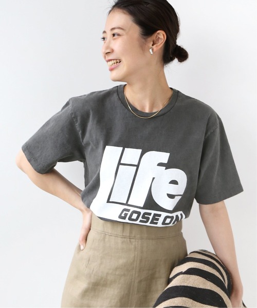 MIXTA（ミクスタ）の「【MIXTA/ミクスタ】 TEE：カットソー◆（Tシャツ/カットソー・レディース・ホワイト系その他/ネイビー/ホワイト/ブラック系その他/ブラック/ホワイト系その他2・SMALL）」の6枚目の写真