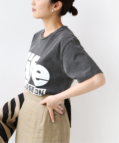 MIXTA（ミクスタ）の「【MIXTA/ミクスタ】 TEE：カットソー◆（Tシャツ/カットソー・レディース・ホワイト系その他/ネイビー/ホワイト/ブラック系その他/ブラック/ホワイト系その他2・SMALL）」の12枚目の写真