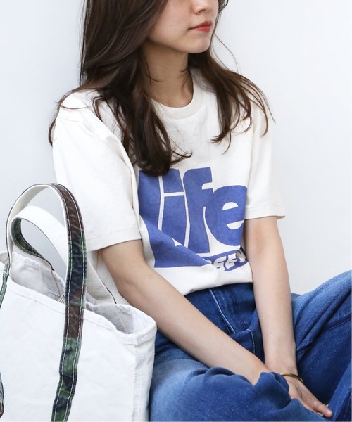 MIXTA（ミクスタ）の「【MIXTA/ミクスタ】 TEE：カットソー◆（Tシャツ/カットソー・レディース・ホワイト系その他/ネイビー/ホワイト/ブラック系その他/ブラック/ホワイト系その他2・SMALL）」の21枚目の写真