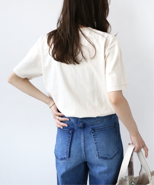 MIXTA（ミクスタ）の「【MIXTA/ミクスタ】 TEE：カットソー◆（Tシャツ/カットソー・レディース・ホワイト系その他/ネイビー/ホワイト/ブラック系その他/ブラック/ホワイト系その他2・SMALL）」の22枚目の写真