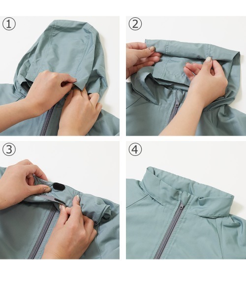 devirock（デビロック）の「【撥水加工】撥水 ウィンドブレーカー（ナイロンジャケット・キッズ・ブラック/グレー系その他/ブルーグレー/ブルー系その他・150cm/110cm/120cm/130cm/140cm/160cm/100cm）」の22枚目の写真