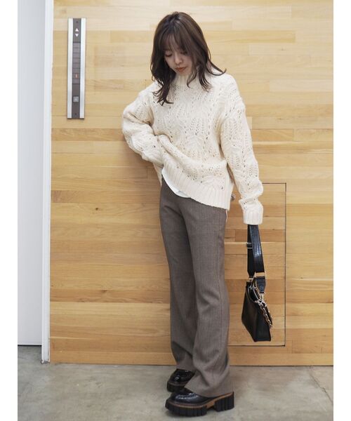 EVRIS（エヴリス）の「ツインズショルダーバッグ（ショルダーバッグ・レディース・アイボリー/ブラック/カーキ/ブラウン・FREE）」の5枚目の写真