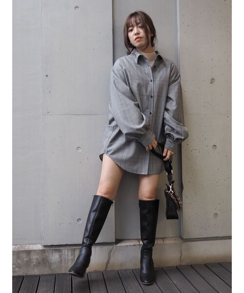 EVRIS（エヴリス）の「ツインズショルダーバッグ（ショルダーバッグ・レディース・アイボリー/ブラック/カーキ/ブラウン・FREE）」の6枚目の写真