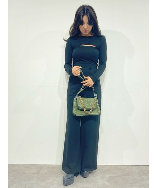 EVRIS（エヴリス）の「ツインズショルダーバッグ（ショルダーバッグ・レディース・アイボリー/ブラック/カーキ/ブラウン・FREE）」の12枚目の写真