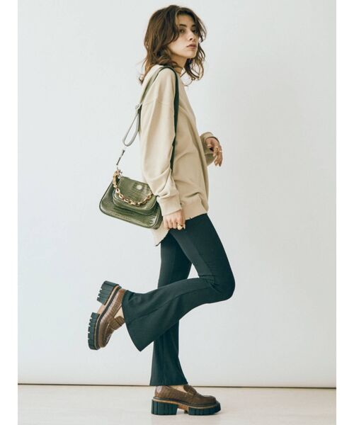 EVRIS（エヴリス）の「ツインズショルダーバッグ（ショルダーバッグ・レディース・アイボリー/ブラック/カーキ/ブラウン・FREE）」の21枚目の写真