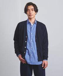 【別注】＜WILLIAM LOCKIE（ウィリアム ロッキー）＞ Vネック カーディガン