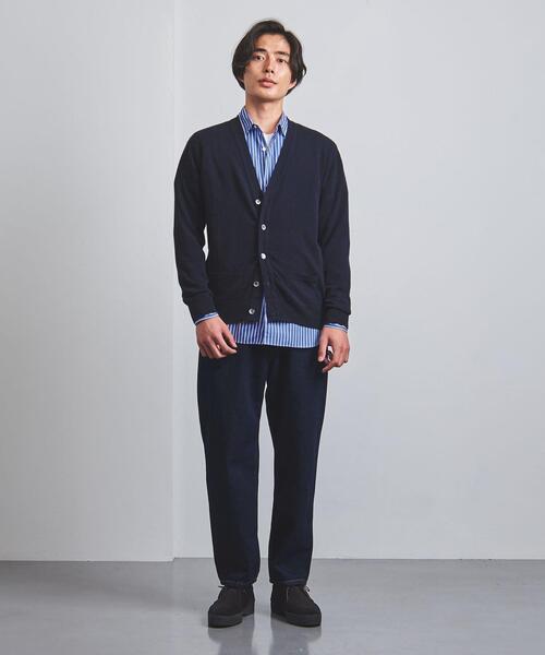 WILLIAM LOCKIE(ウィリアムロッキー)の「【別注】<WILLIAM LOCKIE(ウィリアム ロッキー)> Vネック カーディガン(ニット/セーター・メンズ・コバルトブルー/グレー/ネイビー・38/40/42)」の8枚目の写真