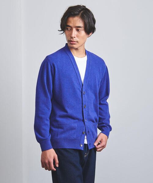 WILLIAM LOCKIE(ウィリアムロッキー)の「【別注】<WILLIAM LOCKIE(ウィリアム ロッキー)> Vネック カーディガン(ニット/セーター・メンズ・コバルトブルー/グレー/ネイビー・38/40/42)」の12枚目の写真