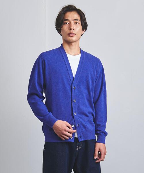 WILLIAM LOCKIE(ウィリアムロッキー)の「【別注】<WILLIAM LOCKIE(ウィリアム ロッキー)> Vネック カーディガン(ニット/セーター・メンズ・コバルトブルー/グレー/ネイビー・38/40/42)」の13枚目の写真