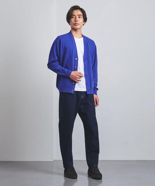 WILLIAM LOCKIE(ウィリアムロッキー)の「【別注】<WILLIAM LOCKIE(ウィリアム ロッキー)> Vネック カーディガン(ニット/セーター・メンズ・コバルトブルー/グレー/ネイビー・38/40/42)」の19枚目の写真