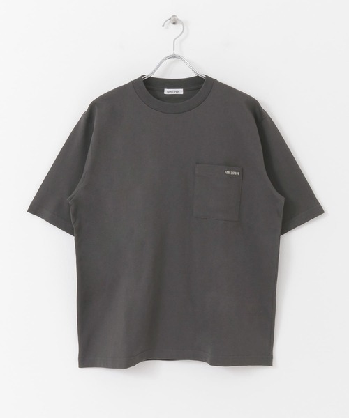 FORK&SPOON（フォークアンドスプーン）の「FORK&SPOON　オーガニックコットン刺繍ロゴTシャツ（Tシャツ/カットソー・メンズ・オフホワイト/チャコールグレー・4/5）」の11枚目の写真