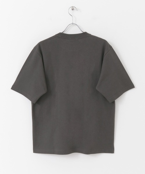 FORK&SPOON（フォークアンドスプーン）の「FORK&SPOON　オーガニックコットン刺繍ロゴTシャツ（Tシャツ/カットソー・メンズ・オフホワイト/チャコールグレー・4/5）」の13枚目の写真