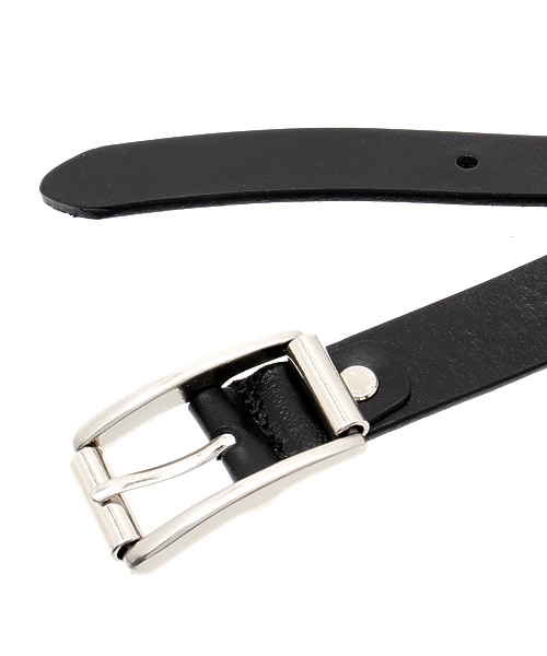 VENCEEXCHANGE（ヴァンスエクスチェンジ）の「ｲﾀﾘｱﾝﾚｻﾞｰﾅﾛｰﾍﾞﾙﾄ                （ベルト・メンズ・ブラック/レッド/ブルー・FREE）」の4枚目の写真