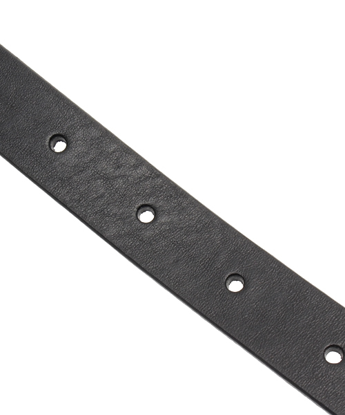 VENCEEXCHANGE（ヴァンスエクスチェンジ）の「ｲﾀﾘｱﾝﾚｻﾞｰﾅﾛｰﾍﾞﾙﾄ                （ベルト・メンズ・ブラック/レッド/ブルー・FREE）」の5枚目の写真