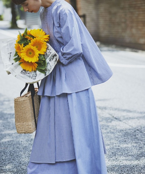 studio CLIP（スタディオクリップ）の「《kazumiさんコラボ》自由着回しブラウス（シャツ/ブラウス・レディース・その他1/その他2/その他3/オフホワイト・MEDIUM/LARGE）」の7枚目の写真