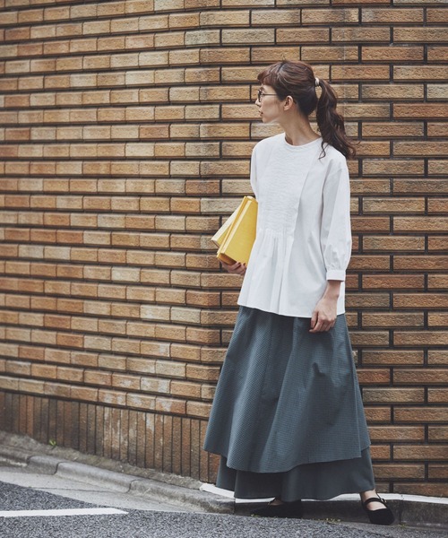 studio CLIP（スタディオクリップ）の「《kazumiさんコラボ》自由着回しブラウス（シャツ/ブラウス・レディース・その他1/その他2/その他3/オフホワイト・MEDIUM/LARGE）」の14枚目の写真