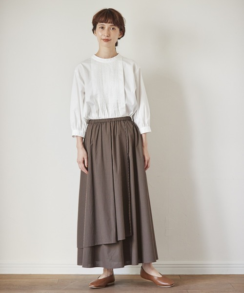 studio CLIP（スタディオクリップ）の「《kazumiさんコラボ》自由着回しブラウス（シャツ/ブラウス・レディース・その他1/その他2/その他3/オフホワイト・MEDIUM/LARGE）」の21枚目の写真