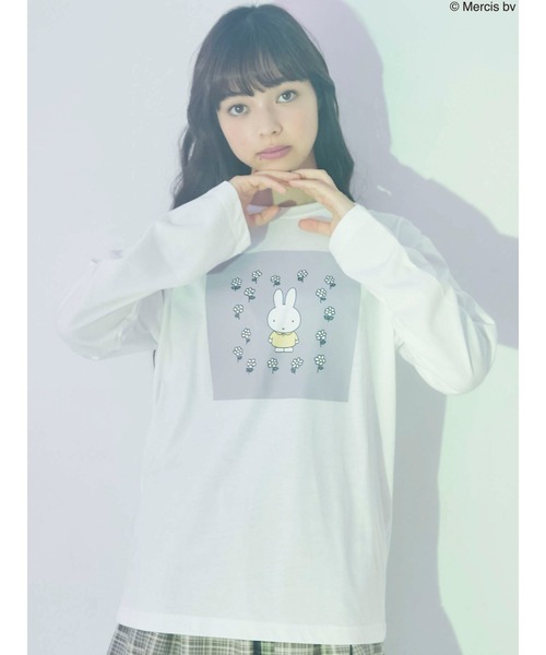 merry jenny（メリージェニー）の「garden bruna Tee（Tシャツ/カットソー・レディース・オフホワイト/ブラウン・FREE）」の11枚目の写真