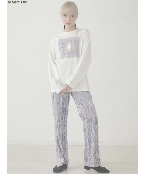 merry jenny（メリージェニー）の「garden bruna Tee（Tシャツ/カットソー・レディース・オフホワイト/ブラウン・FREE）」の22枚目の写真