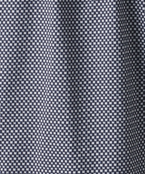 NICOLE CLUB FOR MEN（ニコルクラブフォーメン）の「【21年モデル】サッカ－イタリアンカラ－シャツ（シャツ/ブラウス・メンズ・ネイビー系1/ホワイト系1/ネイビー系2/ブラック系1・LARGE/MEDIUM/X-LARGE）」の20枚目の写真