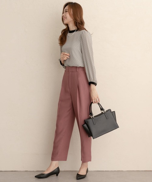 RODE SKO(ロデスコ)の「ポーチ付プチ3WAYトートバッグ(トートバッグ・レディース・ブラック/グレー系その他/ベージュ・ONE)」の10枚目の写真