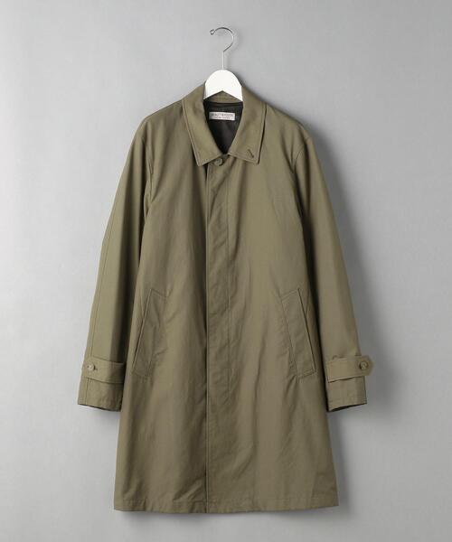 ★ユナイテッドアローズ コットンナイロン ステンカラーコート★ BEAUTY&YOUTH UNITED ARROWS（ビューティーアンドユース