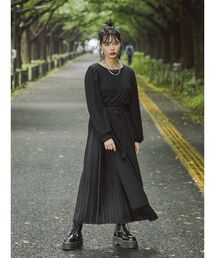 jouetie | スリットレイヤードワンピース【セットアイテム】(ワンピース)