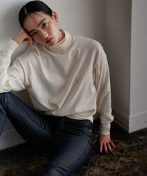 LOVELESS | 【otona MUSE掲載商品】チェーン付き オーバータートルニット(ニット/セーター)