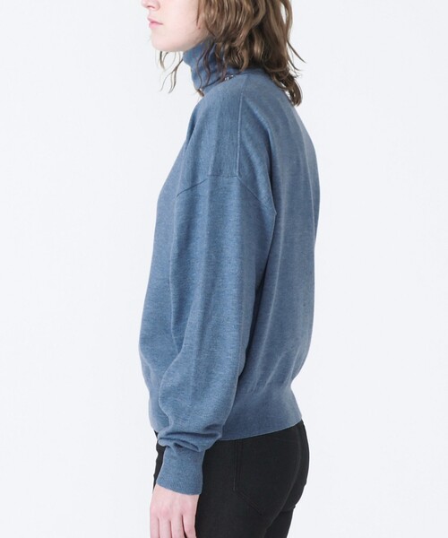 LOVELESS（ラブレス）の「チェーン付き オーバータートルニット（ニット/セーター・レディース・オフホワイト/ブラウン系その他5/ブルー系その他4・36）」の14枚目の写真