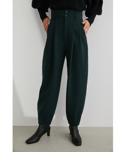 STYLEMIXER（スタイルミキサー）の「ﾊｲｳｴｽﾄﾊﾞﾙｰﾝﾊﾟﾝﾂ（その他パンツ・レディース・ブラック/ベージュ/グリーン・SMALL/MEDIUM/X-SMALL）」の9枚目の写真