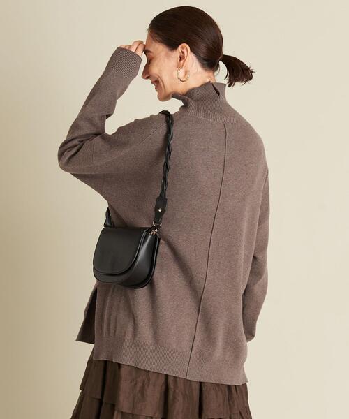 BEAUTY&YOUTH UNITED ARROWS（ビューティーアンドユースユナイテッドアローズ）の「BY ミラノリブタートルネックニットプルオーバー -ウォッシャブル- ∴（ニット/セーター・レディース・ブラック/レッド/モカ・FREE）」の15枚目の写真