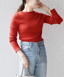 SHIPS | 〈手洗い可能〉ウールリブロングスリーブプルオーバー(ニット/セーター)