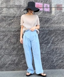 キジマタカユキ　コットンソフトハット KIJIMA TAKAYUKI (キジマタカユキ) COTTON SOFT HAT（MIDDLE