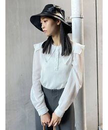 EMODA | ビッグカラーロングトップ(シャツ/ブラウス)