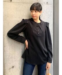 EMODA | ビッグカラーロングトップ(シャツ/ブラウス)