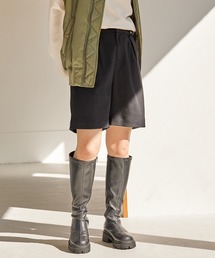 Heather | タックハーフパンツ　261818(その他パンツ)