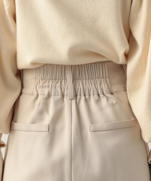 Heather（ヘザー）の「タックハーフパンツ　261818（その他パンツ・レディース・アイボリー/ブラック・S/M）」の16枚目の写真