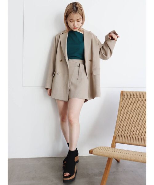 MURUA(ムルーア)の「デザインウェッジソックブーツ(ブーツ・レディース・ブラック/モカ・35/36/37)」の4枚目の写真