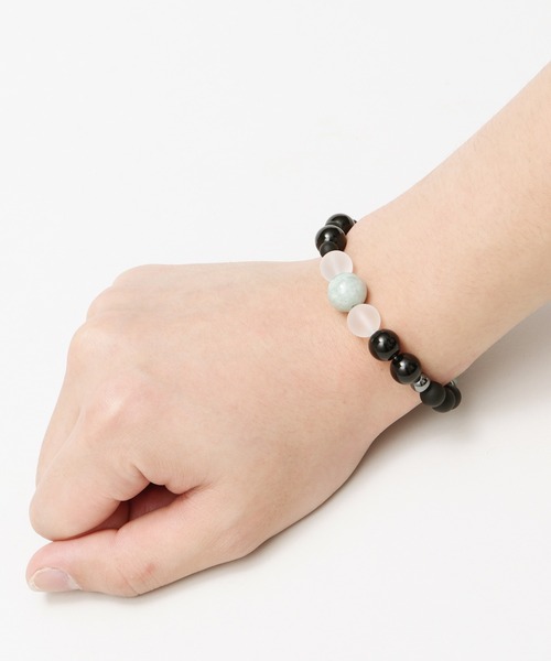 岩座 IWAKURA(イワクラ)の「【岩座】風韻 ジェイドブレスレット(ブレスレット・メンズ・その他・FREE)」の2枚目の写真