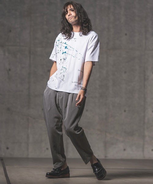 GLIMCLAP（グリムクラップ）の「mp9633-Stretch Dungaree tapered pants テーパードパンツ（その他パンツ・メンズ・インディゴブルー/ブラック・S/L/M）」の16枚目の写真