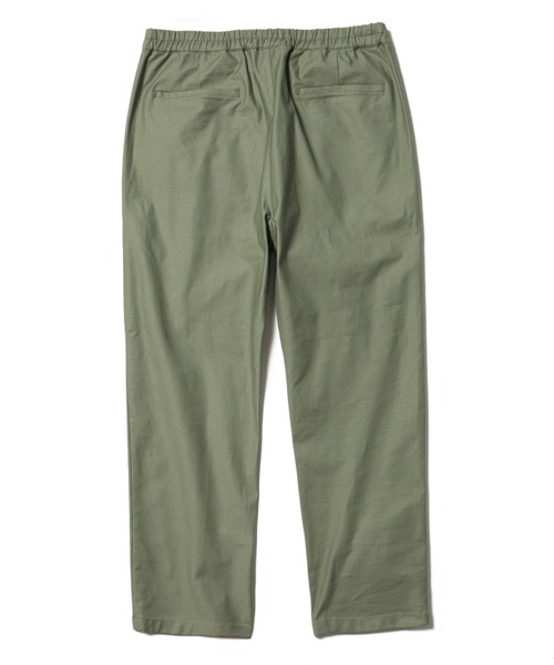 MR.OLIVE（ミスターオリーブ）の「バックサテン ストレッチ / ワンプリーツ テーパード イージーパンツ（スラックス・メンズ・オフホワイト/ブラック/ベージュ/グリーン・SMALL/MEDIUM/LARGE）」の12枚目の写真