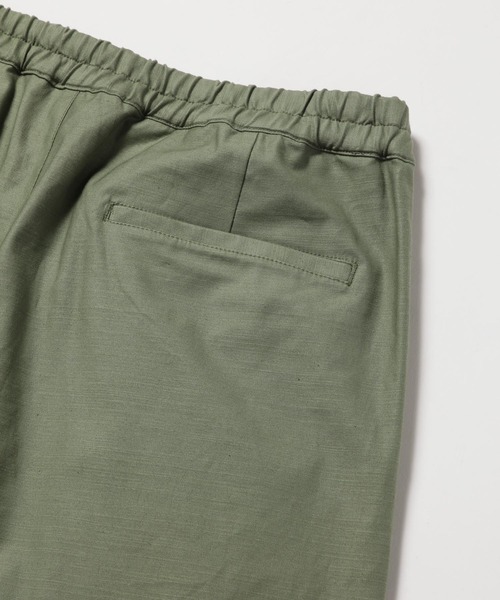 MR.OLIVE（ミスターオリーブ）の「バックサテン ストレッチ / ワンプリーツ テーパード イージーパンツ（スラックス・メンズ・オフホワイト/ブラック/ベージュ/グリーン・SMALL/MEDIUM/LARGE）」の15枚目の写真