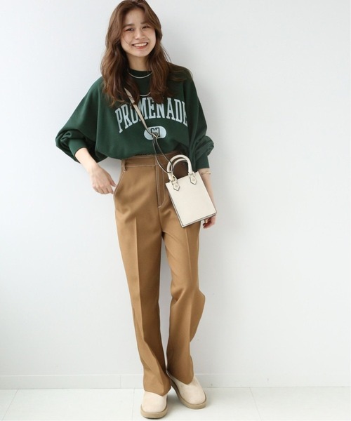 JOURNAL STANDARD relume(ジャーナルスタンダード レリューム)の「《追加3》カレッジスウェットNo.67◆(スウェット・レディース・ホワイト/ベージュ/グリーン・FREE)」の15枚目の写真