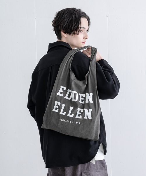 EDDEN ELLEN(エデンエレン)の「【EDDEN ELLEN】エコバッグ(エコバッグ/サブバッグ・メンズ・ホワイト/ブラック/ベージュ/サックスブルー・FREE)」の11枚目の写真